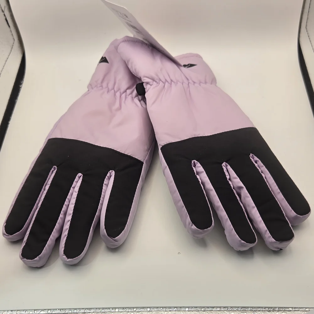 Ozark Trail Lilac and Black Ski Gloves